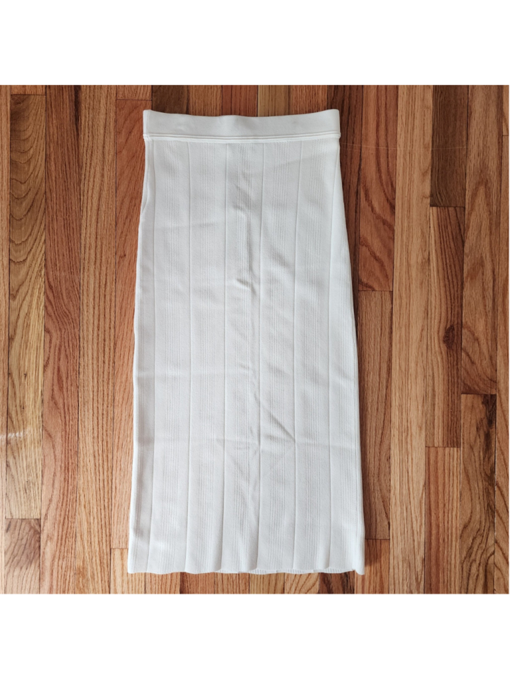 IRO Paris Caifa White Knit Midi Skirt Small NWT - Picture 2 of 6